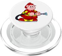 Maiale Pompiere Estintore Vigili del fuoco PopSockets PopGrip per MagSafe