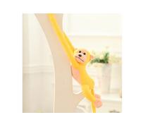 Maialino Di Peluche Con Suono Giallo 80 cm
