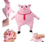 Maialino Giocattolo Antistress, Rosa Piggy Giocattolo Antistress, Giocattolo Da Schiacciare Piggy Antistress, Spremere Maiale Giocattolo per Adulti & Bambini,per Adulti & Bambini Sollievo Dallo Stress