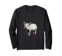 Maialino / Love Pigs / Piggy / Coda e Trotters Maglia a Manica