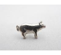 Maialino : Spilla da giacca ( pins ) in Argento 925 - Maiale - Porco - Macellaio