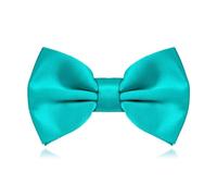 MAIANY Papillon Uomo, Regolabile Con Gancio Papillon Pre-legati in Tinta Unita Per Bambini Adulto Cravatta A Farfalla Già Annodato in Diversi Colori Per Feste Matrimonio Natale Fantasia (turchese)