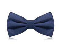 MAIANY Papillon Uomo, Regolabile Con Gancio Papillon Pre-legati in Tinta Unita Per Bambini Adulto Cravatta A Farfalla Già Annodato in Diversi Colori Per Feste Matrimonio Natale Fantasia (blu scuro)