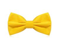 MAIANY Papillon Uomo, Regolabile Con Gancio Papillon Pre-legati in Tinta Unita Per Bambini Adulto Cravatta A Farfalla Già Annodato in Diversi Colori Per Feste Matrimonio Natale Fantasia (dorato)