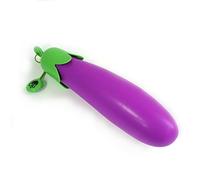 Maibar Donne Ombrello Pieghevole Bambini Bambina verdura opera d'arte Ombrelli Pieghevoli Parasole Umbrella 8 Ossa Prova UV Ombrellone (Melanzana viola)