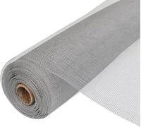 MaiBuL LNNW Rotolo Zanzariera Rete for schermi for finestre, Rotolo di zanzariera for Insetti, Rete Tessuta in Acciaio Inossidabile 304, Facile da Tagliare e installare per Porte, Finestra(1.2x5m)