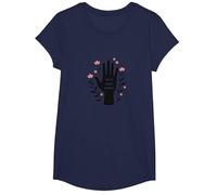Maid of Honor - Regalo per Festa di Nozze, Mano Destra, Donna Maglietta, Ragazze, Navy, L