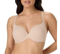 Maidenform Comfort Devotion Full Coverage Underwire Bra Reggiseno Altamente Coprente, Almond, 34C Donna