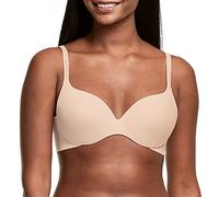 Maidenform Comfort Devotion Full Coverage Underwire Bra Reggiseno Altamente Coprente, Almond, 36B Donna