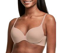 Maidenform Comfort Devotion Full Coverage Underwire Bra, Reggiseno Altamente Coprente Donna, Evening Blush, 4D