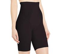 Maidenform Firm Foundations - Hi-waist Thigh Slimmer Donna Pantaloncini, Nero (Black), XL