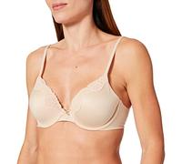 Maidenform MAIDENFORM COMFORT DEVOTION EMBELLISHED EXTRA COVERAGE BRA Donna Reggiseno a t-shirt, Beige, 80C (Taglia produttore: 36C)