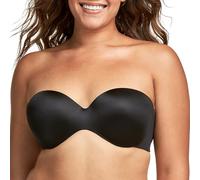 Maidenform Strapless Extra Coverage Reggiseno, Nero (Black), (Taglia Produttore: 90C) Donna