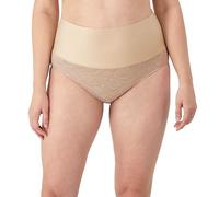 Maidenform Tame Your Pancia, Slip Modellanti Donna, Pizzo Trasparente/Nudo, M