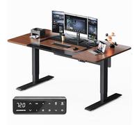 MAIDeSITe SC2 Pro scrivania regolabile in altezza elettrica 160x80 cm, 2 motori scrivania regolabile in altezza con piano del tavolo, scrivania del dirigente con 4 tasti di memoria programmabili
