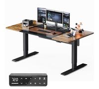 MAIDeSITe SC2 Pro scrivania regolabile in altezza elettrica 180x80 cm, 2 motori scrivania regolabile in altezza con piano del tavolo, scrivania del dirigente con 4 tasti di memoria programmabili
