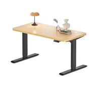 MAIDeSITe Scrivania regolabile in altezza (120 x 60 cm), regolabile in altezza, elettrico, a risparmio energetico, silenziosa, portata 160 kg, con funzione di protezione contro le collisioni, S2 Pro