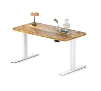 MAIDeSITe Scrivania regolabile in altezza, 120 x 60 cm, scrivania elettrica regolabile in altezza, 3 livelli con 2 efficienza energetica, motori stabili e silenziosi, portata 160 kg -S2 Pro Plus