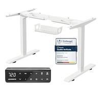 MAIDeSITe Scrivania Regolabile in Altezza, con un' altezza regolabile compresa tra 72 e 120 cm, dotata di 2 motori potenti e 4 tasti di memoria - T2 Pro