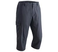 Maier Sports 3/4 Pantaloni da trekking Jens in 100% PA, elastico in vita, ad asciugatura rapida e resistenti all' acqua, Uomo, 131004, grafite, 62