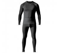 Maier Sports - Adrian - Intimo sintetico L nero/grigio