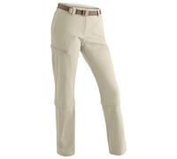 maier sports Arolla Pantaloni da Trekking, Brown Rice, 23, 3000018