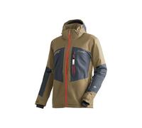 Maier Sports Beskid, giacca da sci da uomo, impermeabile, con elasticità a 4 vie, protezione dalle intemperie mTEX e mTHERM per un'elevata ritenzione del calore, senza PFC, marrone, 56