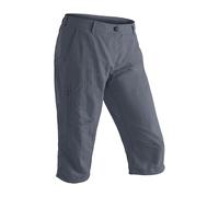 Maier Sports - Women's Neckar - Pantaloni 3/4 44 grigio/nero