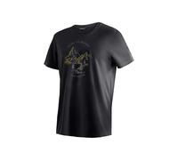 Maier Sports Dieter Print - Maglietta Funzionale da Uomo, con Stampa, vestibilità Regolare