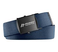 maier sports Eco Belt, Cintura, Comoda cintura per l'outdoor con fibbia in plastica per uomo e donna, Estremamente leggera, Regolabile all'infinito, Vestibilità perfetta