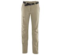 Maier Sports Pantaloni trekking Inara Slim donna idrorepellenti senza PFC Beige M Long