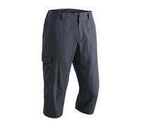 Maier Sports, Pantaloni a 3/4 Uomo Jens, Grigio (Graphite), 56