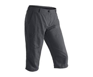 Maier Sports - Pantaloni a pinocchietto da donna, Nero - nero, 50 IT (46)