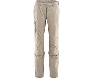 maier sports, Pantaloni Convertibili Donna Fulda, Grigio (Feather Gray), 40