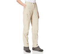 maier sports, Pantaloni Convertibili Donna Fulda, Grigio (Feather Gray), 46