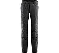 Maier Sports, Pantaloni Convertibili Donna Fulda, Nero (Black), 48 (Modello Corto)