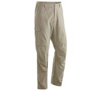 Maier Sports - Pantaloni Trave zip-off Uomo Dryprotec idrorepellenti Regular 60 Beige/Marrone