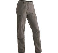 Maier Sports Pantaloni da Donna Zipp-off Fulda, Marrone (Teak), 46