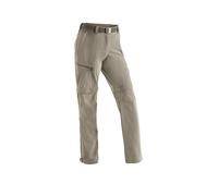 MAIER SPORTS Pantaloni da trekking da donna Nata ZipOff beige | 42 (kurz)