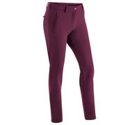 Maier Sports Helga Slim Pantaloni Da Trekking Donna, Con Interno In Pile | Pantaloni Impermeabili Per Escursionismo e Sci, Tessuto mSTRETCH, Tecnologia Dryprotec, Vestibilità Aderente