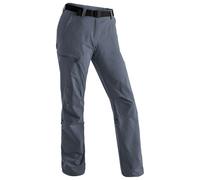 Maier Sports Pantaloni da trekking Lulaka Donna idrorepellenti Senza PFC Short grigio/nero 26