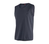 maier sports Peter, T-Shirt da Uomo Senza Maniche, Maglietta Outdoor con Collo Rotondo per Escursioni e Tempo Libero, Tecnologia Dryprotec, Traspirante, Chip NFC per Un Facile riciclo