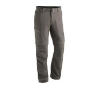 Maier Sports Pantaloni Tajo 2 Trekking Uomo idrorepellenti, zip-off, Senza PFC - Grigio 50 Regular