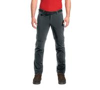 Maier Sports Pantaloni da Trekking Torid Slim Zip – Zip-off, Idrorepellenti – Grigio 102 Long Uomo