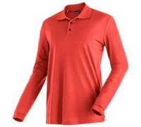 Maier Sports - Ulrich L/S - Maglia polo L rosso