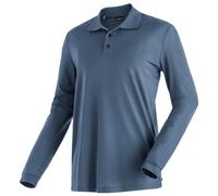 Maier Sports - Ulrich L/S - Maglia polo XL blu