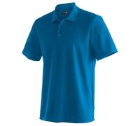 Maier Sports, Maglia Polo Ulrich, in PES al 100%, in 9 Dimensioni e Molti Colori, Maglietta Funzionale, ad Asciugatura Rapida e Facile da Pulire, Uomo, 152303, Imperial Blu, M