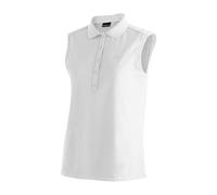 Maier Sports - Women's Ulrike Sleeveless - Maglia polo 38 grigio/bianco