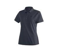 Maier Sports Polo da donna Ulrike, piqué leggero Dryprotec traspirante, chip NFC, Blu 38