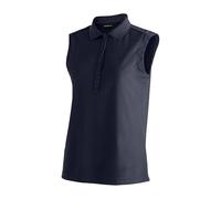 Maier Sports Ulrike Sleeveless Polo Blu L Donna